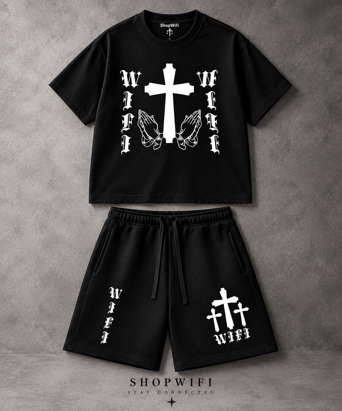 Cross Wifi Set (Black)