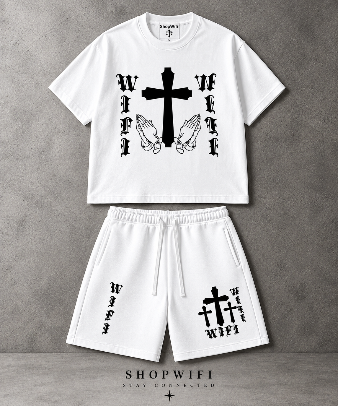 Cross Wifi Set (White)