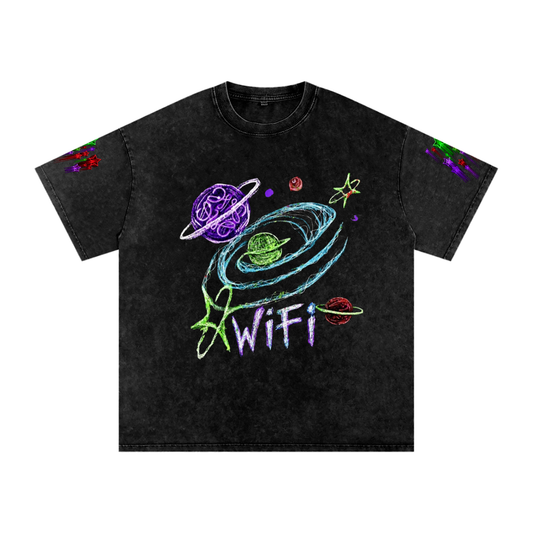 Planets & Stars Cotton T-Shirt