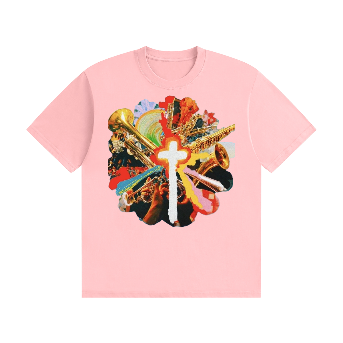 Crossed Up Cotton T-Shirt