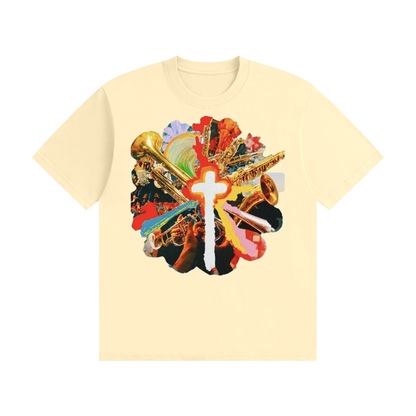 Crossed Up Cotton T-Shirt
