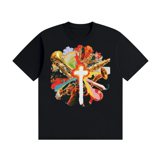 Crossed Up Cotton T-Shirt